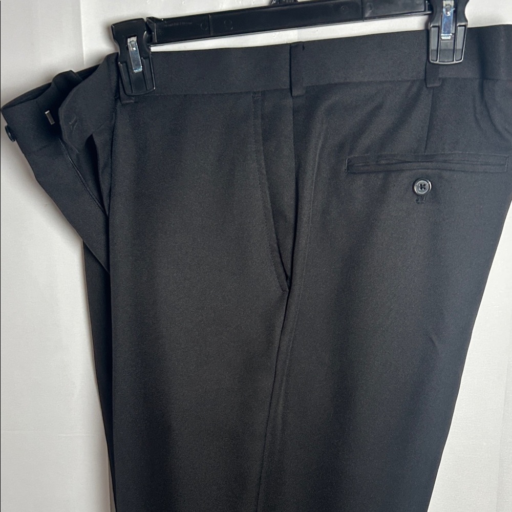 Adolfo Black Dress Pants with Red Label